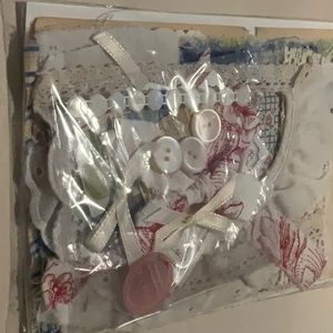 SLOW STITCHING KIT, JUNK JOURNAL, SCRAPBOOKING SUPPLIES & SNIPPET, OVER …9–